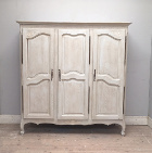 vintage french 3 door armoire